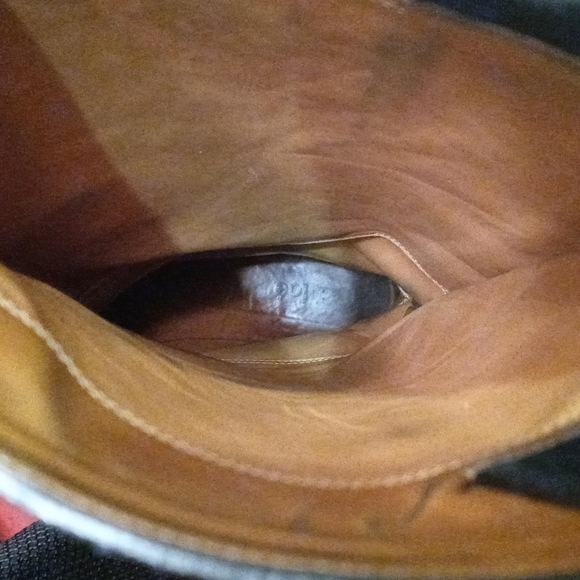 FINAL PRICE DROP!! $55!!! Chloe Navy Leather Boots EUC Size 38 - Picture 6 of 6